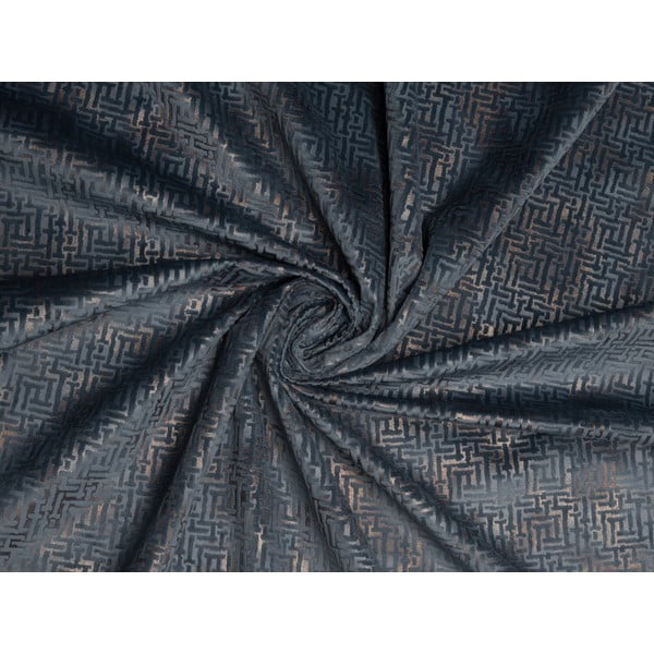 Antracitno siva zavesa 140x260 cm Terra – Mendola Fabrics