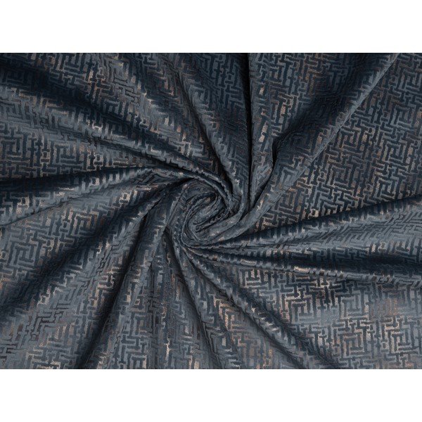 Antracitno siva zavesa 140x260 cm Terra – Mendola Fabrics