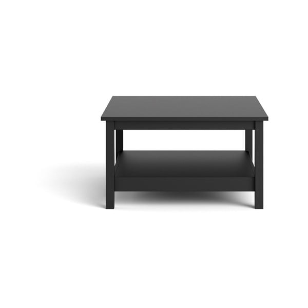 Črna kavna mizica 81x81 cm Madrid - Tvilum-image-2