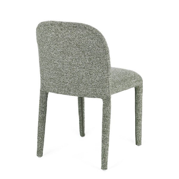 Zelen bouclé jedilni stol Antara – Bizzotto-image-4
