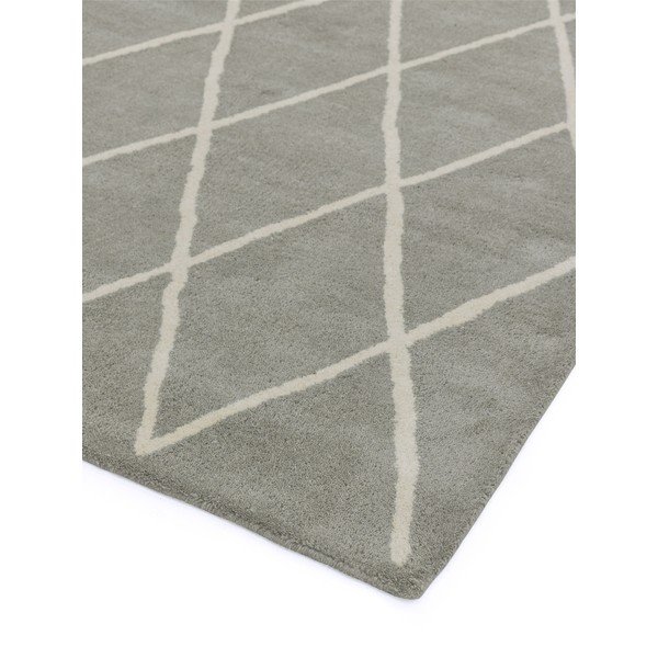 Siva ročno tkana volnena preproga 200x290 cm Albany – Asiatic Carpets-image-3