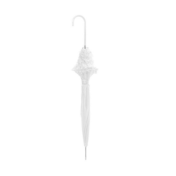 Beli poročni dežnik Just Married, ⌀ 90 cm-image-1