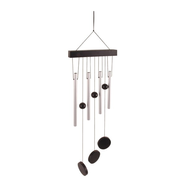 Viseči zvončki v srebrni barvi Esschert Design, 58 cm