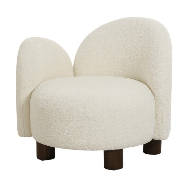 Bel fotelj iz tkanine bouclé Honolulu – House Nordic-image-2