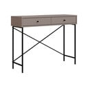 Sivo-bež stranska mizica 35x110 cm Titan – Marckeric