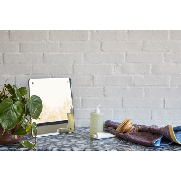 Modro-vijolična bombažna brisača Hübsch Dora, 50 x 100 cm-image-2