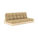 Gorčično rumena raztegljiva sedežna garnitura 196 cm Base – Karup Design
