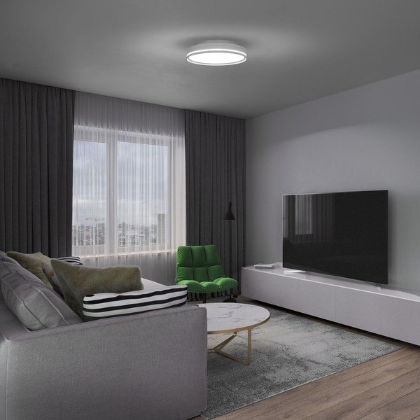 Bela stropna svetilka SULION Orion, ø 40 cm-image-4