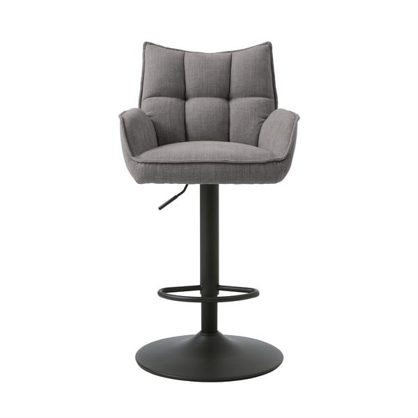 Sivi barski stoli v kompletu z nastavljivo višino 2 ks Marilla – Unique Furniture-image-4