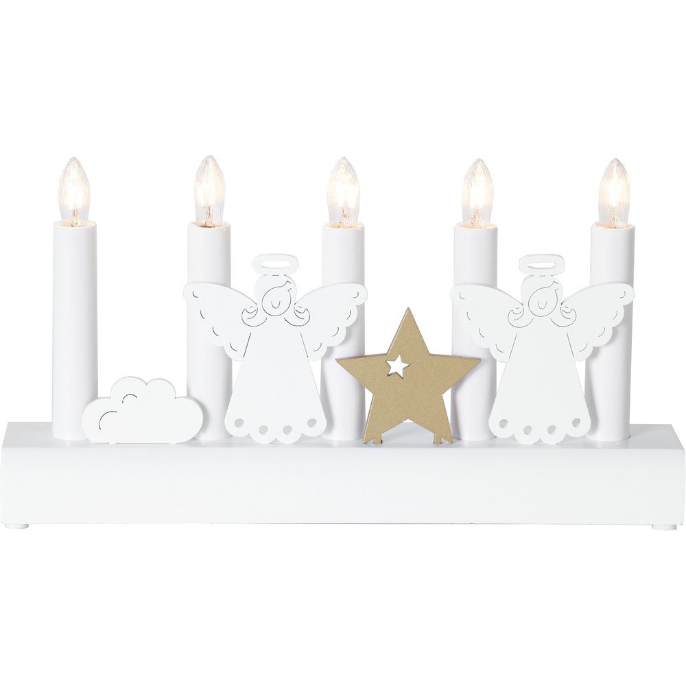 LED svečnik z vtikačem (višina 15 cm) Julia