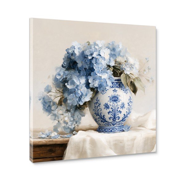 Tiskana slika na platnu 60x60 cm Porcelain Vase – Styler-image-3