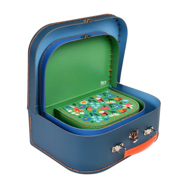 Otroški kovčki v kompletu 3 kos Fairies in the Garden - Rex London-image-1