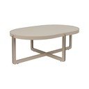 Bež klubska mizica 68x102 cm Centre – Zuiver