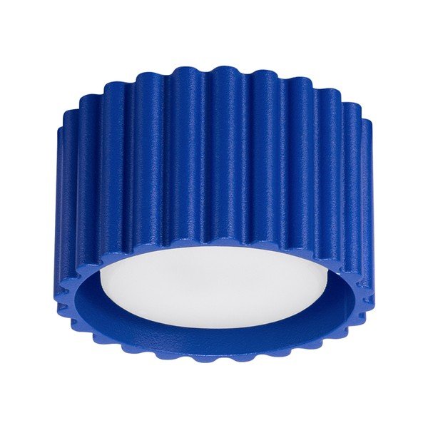 Modro kovinsko točkovno svetilo ø 10 cm Zora – Sollux