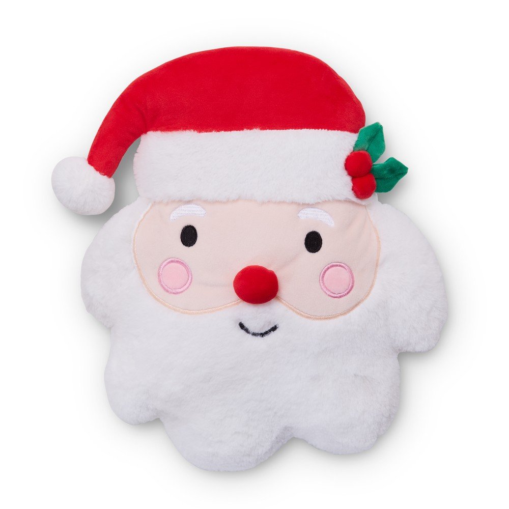 Plišasta okrasna blazina z božičnim motivom 38x32 cm Christmas Santa