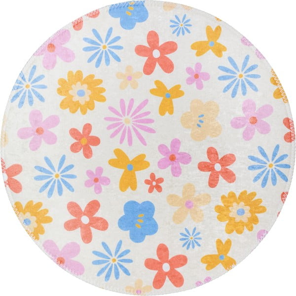 Pralna otroška preproga ø100 cm Joyfull Garden – Vitaus