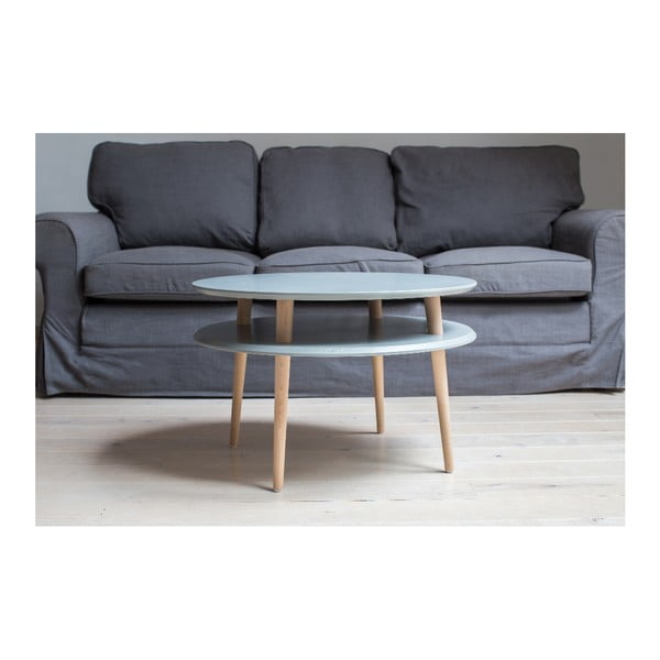 Temno siva kavna mizica Ragaba UFO, Ø 70 cm-image-2