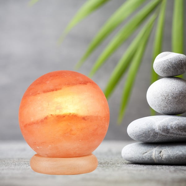 Oranžna solna lučka (višina 16 cm) Sally – LAMKUR-image-1