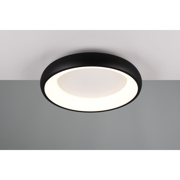 Črna LED zatemnitvena stropna svetilka Cardona – Trio-image-2