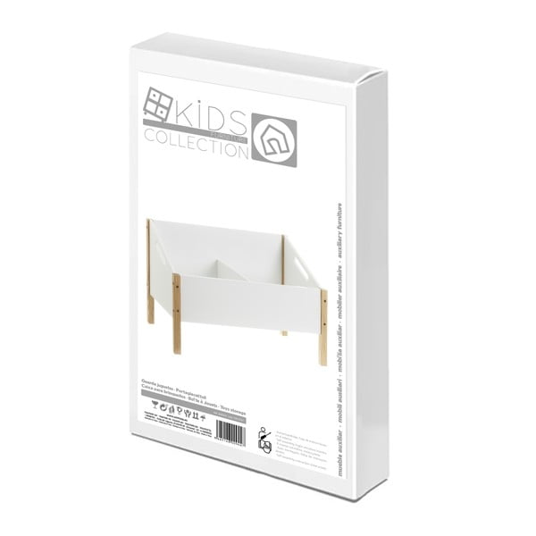 Bel otroški regal 63x42 cm – Casa Selección-image-4