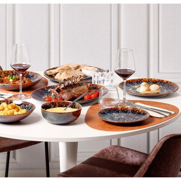 Rjava porcelanasta skodelica za kapučino 200 ml Resto – BonBistro-image-1