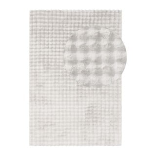 Bela pralna preproga 150x230 cm Bubble White – Mila Home