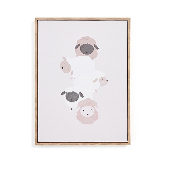 Otroška slika 30x40 cm Milu – Kave Home