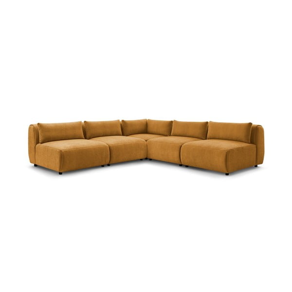 Oker rumen kotni kavč (obojestranski) Jeanne - Bobochic Paris-image-3