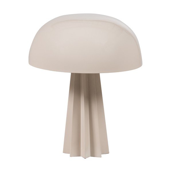 Kremno bela kovinska namizna svetilka (višina 29 cm) Virel – WOOOD-image-3