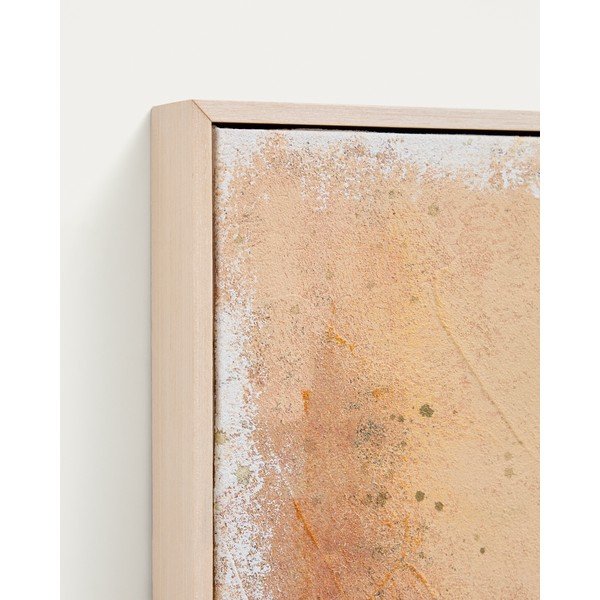Ročno naslikana slika z okvirjem/na platnu 60x90 cm Selnar – Kave Home-image-4