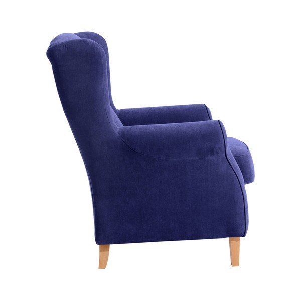 Modri fotelj Max Winzer Lorris-image-1