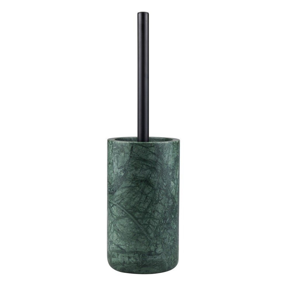 Temno zelena marmorna WC ščetka Marble