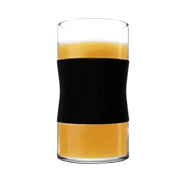 Kozarci iz borosilikatnega stekla, črni, 240 ml, 2 kosa