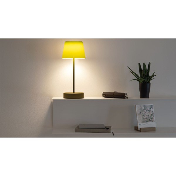 Zelena LED zatemnitvena namizna svetilka (višina 33,5 cm) Oscar – Remember-image-3