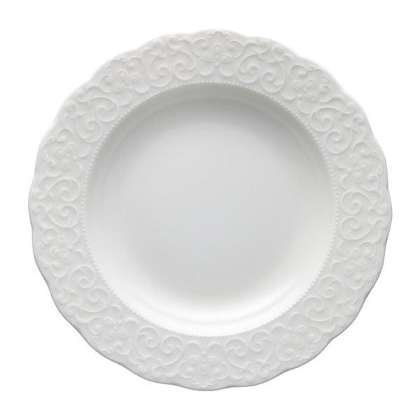 Bel jušni porcelanast krožnik ø 22 cm Gran Gala – Brandani