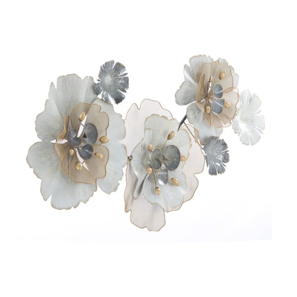 Stensko kovinska dekoracija Mauro Ferretti Flowery, 119 x 60 cm-image-3