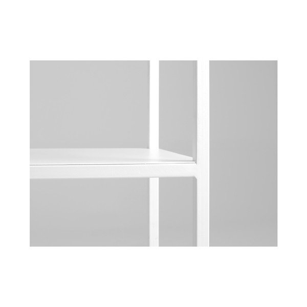 Bel knjižni regal CustomForm Hyller, višina 110 cm-image-1