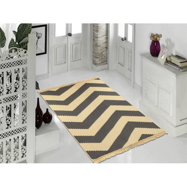 Preproga ZigZag Grey, 60 x 90 cm-image-2