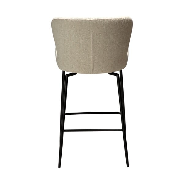 Kremno bel oblazinjen barski stol (višina sedeža 67,5 cm) Glam – DAN-FORM Denmark-image-4