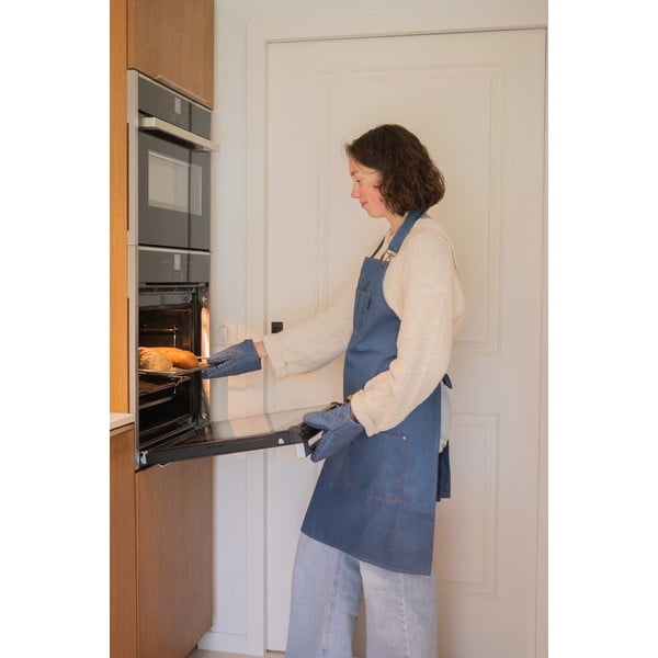 Kuhinjske rokavice v kompletu 2 ks Indigo – Tiseco Home Studio-image-3