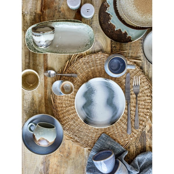 Rjava/kremno bela keramična skodelica 280 ml Paula – Bloomingville-image-4