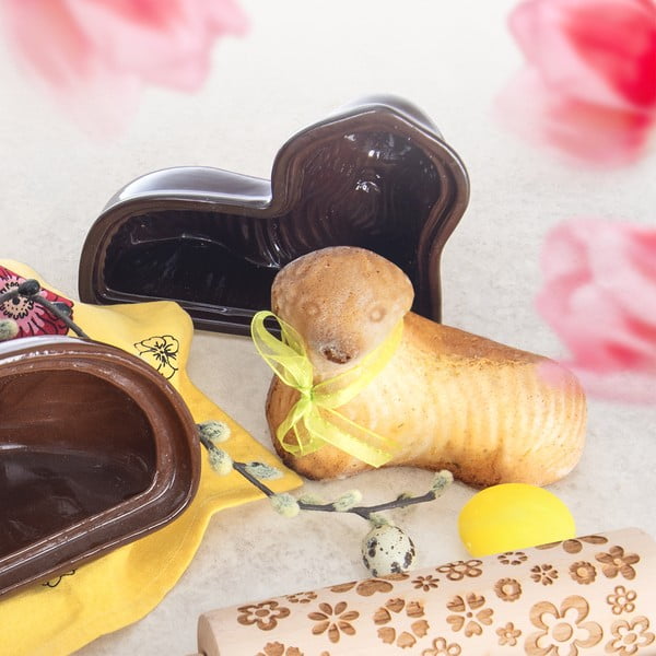 Keramičen model za pecivo v obliki jagnjeta 14x18 cm – Orion-image-1