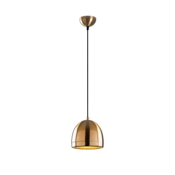 Viseča svetilka v bronasti barvi s kovinskim senčnikom ø 17 cm Mugo – Opviq lights