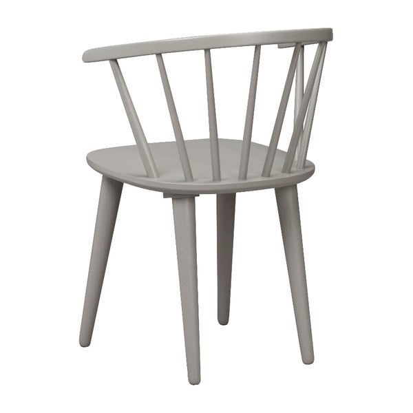 Svetlo siv jedilni stol iz kavčukovca Rowico Carmen-image-3