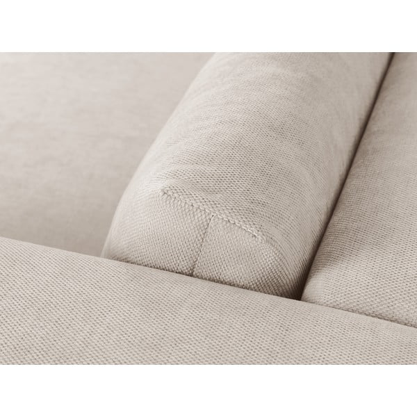 Bež kotna sedežna garnitura (levi kot/v obliki črke "U") Esther – Milo Casa-image-4