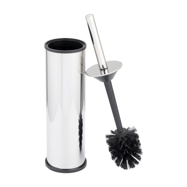 WC ščetka iz nerjavečega jekla v sijajno srebrni barvi Olmedo – Wenko-image-1