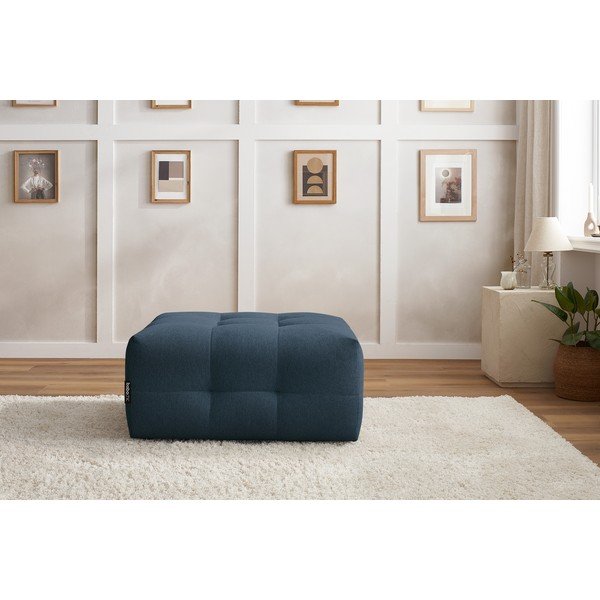 Temno moder tabure Kleber - Bobochic Paris-image-1
