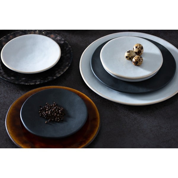 Siv keramičen pladenj Costa Nova Roda, ⌀ 28 cm-image-1