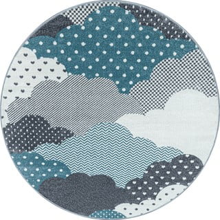Modro-siva otroška preproga ø 160 cm Bambi – Ayyildiz Carpets