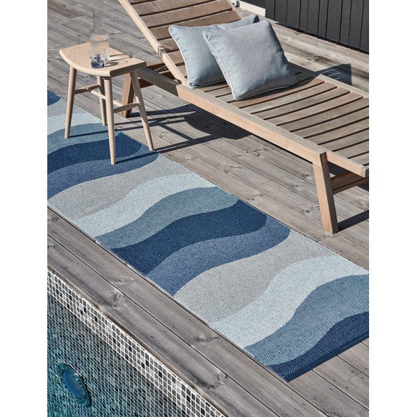 Zunanja blazina 44x44 cm Sunny Pale Turquoise – Pappelina-image-2